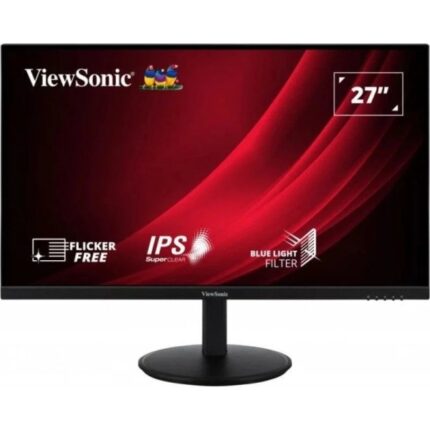 ViewSonic VG2709-2K-MHD-2 Monitor LED da 27" IPS QHD HDR - Tempo di risposta 4 ms - Altoparlanti da 5 W - Regolabile in altezza