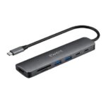 Ewent USB-C Dock 7 in 1 - 1x USB-C