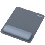 Tappetino per mouse Fellowes Breyta - Rivestimento antipolvere - Protezione antimicrobica - Morbido al tatto - Realizzato con materiale riciclato - 24x20x1