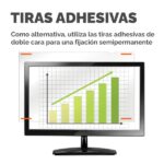 Filtro privacy Fellowes Privascreen per schermi panoramici fino a 23" - Rapporto di aspetto 16:9 - Riduce l'abbagliamento - Previene l'affaticamento visivo - 51,04x28,7cm - Nero - Colore nero - immagine 4