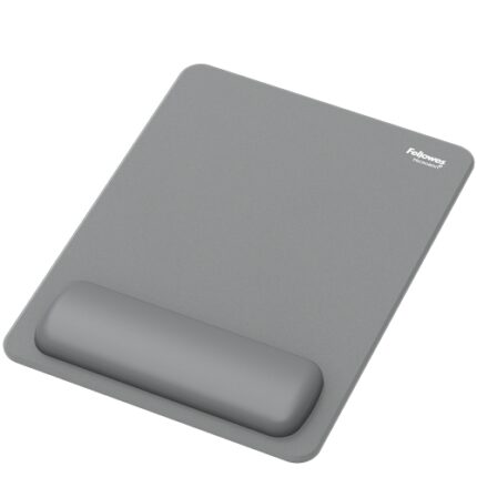 Tappetino per mouse Fellowes Breyta XL - Rivestimento antipolvere - Protezione antimicrobica - Morbido al tatto - Realizzato con materiale riciclato - 28x21x1