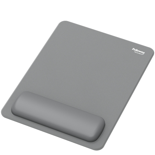 Tappetino per mouse Fellowes Breyta XL - Rivestimento antipolvere - Protezione antimicrobica - Morbido al tatto - Realizzato con materiale riciclato - 28x21x1