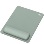Tappetino poggiapolsi Fellowes Breyta XL - Rivestimento antipolvere - Protezione antimicrobica - Morbido al tatto - Realizzato con materiale riciclato - 28x21x1