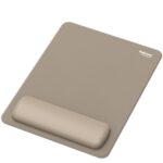 Tappetino per mouse Fellowes Breyta XL - Rivestimento antipolvere - Protezione antimicrobica - Morbido al tatto - Realizzato con materiale riciclato - 28x21x1