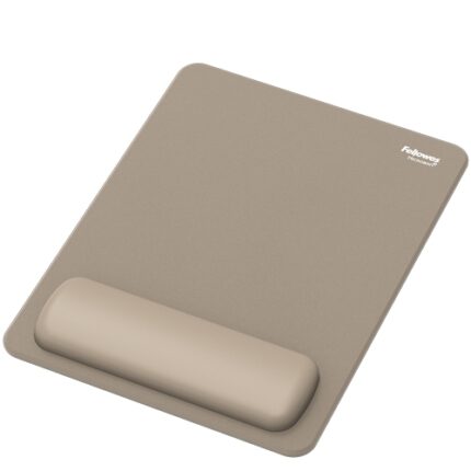 Tappetino per mouse Fellowes Breyta XL - Rivestimento antipolvere - Protezione antimicrobica - Morbido al tatto - Realizzato con materiale riciclato - 28x21x1