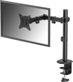 Fellowes Everyday Desk Stand con braccio articolato per monitor fino a 32" e fino a 9 kg - Montaggio a morsetto o a vite - Gestione dei cavi - 56
