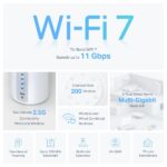 TP-Link Deco BE65 Confezione da 2 sistemi WiFi Mesh - Tri-Band - Velocità fino a 9,3Gbps - WiFi 7 - Ethernet 2,5Gbps - VPN - Colore bianco - immagine 5