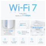 TP-Link Deco BE65 WiFi Mesh System - Tri-Band - Velocità fino a 9,3Gbps - WiFi 7 - Ethernet 2,5Gbps - VPN - Colore bianco - immagine 5