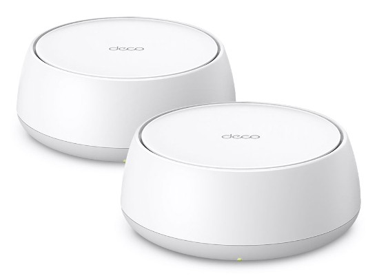 TP-Link Deco BE22 Confezione da 2 sistemi WiFi Mesh - Dual Band - Velocità fino a 3