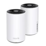 4 Gbps - WiFi 6E - Ethernet 1 Gbps - Copertura fino a 510 m² - VPN - Colore bianco e nero
