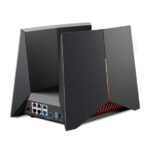 Router TP-Link Archer GE800 Triband - VPN - Velocità fino a 19Gbps - 2x 10Gbps WAN/LAN - 4x 2.5Gbps LAN - USB 3.0 - WiFi 7 - Ethernet - Illuminazione RGB - Assistente vocale - Sistema NAT - Colore nero - immagine 3