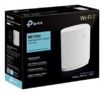 TP-Link Archer BE450 Dual Band Router - Velocità fino a 7,2Gbps - WiFi 7 - 10Gbps WAN/LAN - 2,5Gbps WAN/LAN - 3x 1Gbps LAN - USB 3.0 - Gestione basata sul Web - Bianco - immagine 4