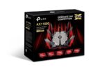 5Gbps - LAN 8x 1Gbps - USB - Antenne esterne - Gestione basata sul Web - Colore nero e rosso