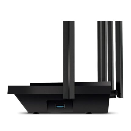 4Gbps - WiFi 6 - WAN 1Gbps - LAN 4x 1Gbps - USB 3.0 - Antenne esterne - Gestione basata sul Web - Colore nero