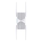 TP-Link RE655BE Ripetitore Wi-Fi 7 Tri-band BE9300 - Velocità 9,3 Gbps - 4 antenne esterne - Configurazione semplice tramite WPS o app - Ethernet - MLO - Colore bianco - immagine 3