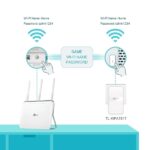 TP-Link TL-WPA7617 KIT - Set di 2 adattatori Powerline - Velocità fino a 1 Gbps - Copertura fino a 300 m - Presa di corrente integrata - Wi-Fi - Ethernet - Plug and Play - Colore: bianco - immagine 5
