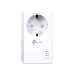 TP-Link TL-PA7017P Adattatore Powerline - Velocità fino a 1 Gbps - Copertura fino a 300 m - Presa di corrente integrata - Ethernet - Plug and Play - Colore: bianco - immagine 2