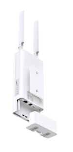 TP-Link TL-MR100-Outdoor: router a banda singola per esterni - Velocità fino a 300 Mbps - Wi-Fi - LAN/WAN 10/100 Mbps - SIM - Antenne esterne - Colore: bianco - immagine 3