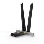 3Gbps - WiFi Tri-Band 7 - 2 antenne multidirezionali - Sicurezza avanzata - Colore nero