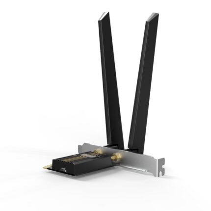 3Gbps - WiFi Tri-Band 7 - 2 antenne multidirezionali - Sicurezza avanzata - Colore nero