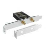 Adattatore di rete TP-Link Archer TBE552E PCI - Indicatore LED - Bluetooth - Velocità 9,3Gbps - WiFi Tri-Band 7 - 2 antenne multidirezionali - Sicurezza avanzata - Colore nero - immagine 3