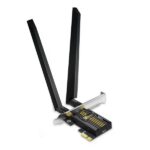 5 Gbps - WiFi tri-band 7 - 2 antenne multidirezionali - Sicurezza avanzata - Nero - Colore nero