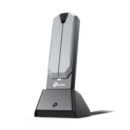 Adattatore TP-Link Archer TBE400UH da USB a WiFi 7 con dock - Tri-Band - Velocità 6