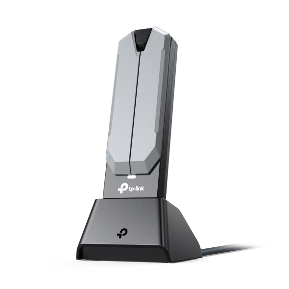 Adattatore TP-Link Archer TBE400UH da USB a WiFi 7 con dock - Tri-Band - Velocità 6 Adattatore TP-Link Archer TBE400UH da USB a WiFi 7 con dock - Tri-Band - Velocità 6
