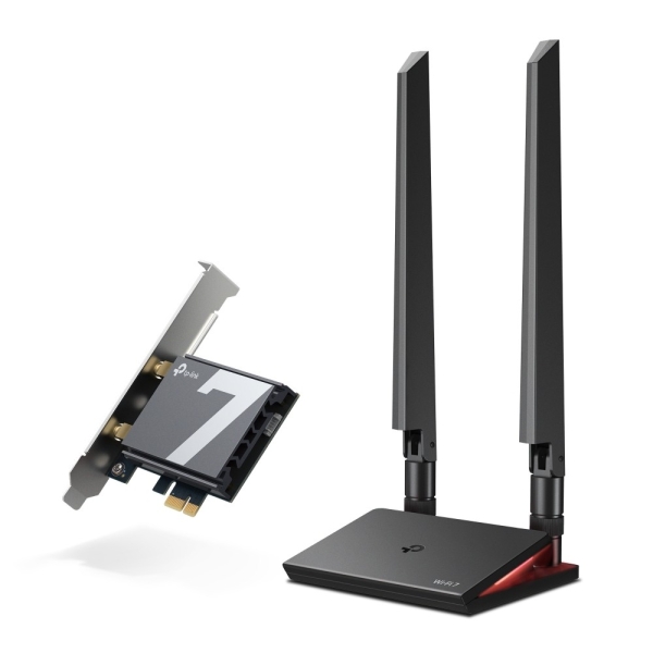 Adattatore di rete TP-Link Archer TBE550E PCI - Base con LED - Bluetooth - Velocità 9