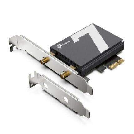 3Gbps - WiFi tri-band 7 - 2 antenne multidirezionali - Sicurezza avanzata - Colore nero