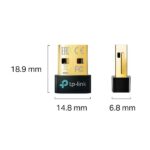 TP-Link UB500 Adattatore da USB a Bluetooth 5.4 - Formato Nano ultracompatto - Colore nero - immagine 4