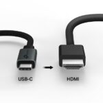TP-Link UA520C Adattatore da HDMI a USB-C - Cavo da 10 cm - HDMI 4K femmina - USB-C maschio - Plug and Play - Alluminio - Colore grigio scuro - immagine 2