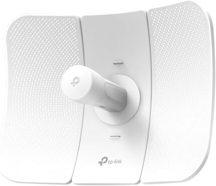 TP-Link CPE610 Antenna direzionale 27dBi - Copertura fino a 30km - Velocità fino a 300Mbps - IP65 - WiFi - Iniettore PoE passivo incluso - Colore bianco