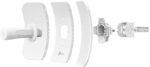TP-Link CPE610 Antenna direzionale 27dBi - Copertura fino a 30km - Velocità fino a 300Mbps - IP65 - WiFi - Iniettore PoE passivo incluso - Colore bianco - immagine 3