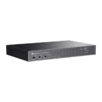 Switch TP-Link TL-SL1311P a 11 porte - Portata fino a 250 m via cavo - 8 porte RJ45 PoE+ da 100 Mbps - 2 porte RJ45 da 1 Gbps - SFP da 1 Gbps - Ripristino automatico - Plug and Play - Colore: nero - immagine 3