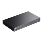 Switch TP-Link TL-SL1311P a 11 porte - Portata fino a 250 m via cavo - 8 porte RJ45 PoE+ da 100 Mbps - 2 porte RJ45 da 1 Gbps - SFP da 1 Gbps - Ripristino automatico - Plug and Play - Colore: nero - immagine 4