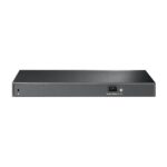 Switch TP-Link TL-SG1218MP a 20 porte - Non gestito - 16 porte RJ45 PoE da 1 Gbps - 2 porte RJ45 da 1 Gbps - 2 porte SFP - Supporta QoS - 2 ventole interne - Plug and Play - Alloggiamento in metallo - Colore nero - immagine 3