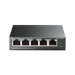 Switch TP-Link TL-SF1005LP a 5 porte - Non gestito - 4xRJ45 PoE 100 Mbps - 1xRJ45 100 Mbps - Plug and Play - Autoapprendimento MAC - Colore: nero