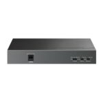 Switch TP-Link LS109P LiteWave con 9 porte RJ45 da 100 Mbps - Non gestito - 8xPoE+ - Plug and Play - Ripristino automatico - Involucro in metallo - Colore nero - immagine 2