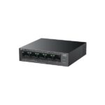 TP-Link LS105LP LiteWave Switch a 5 porte - Non gestito - 4xRJ45 PoE 100 Mbps - 1xRJ45 100 Mbps - Ripristino automatico - Colore: nero - immagine 3