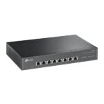 TP-Link TL-SX1008 Switch a 8 porte RJ45 da 10 Gbps - Non gestito - Supporta QoS - Capacità di commutazione fino a 160 Gbps - Colore: nero - immagine 3
