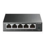 TP-Link TL-SG105S Switch a 5 porte RJ45 da 100 Mbps - Non gestito - Supporta QoS - Indicatori LED - Plug and Play - Colore: nero