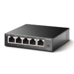 TP-Link TL-SG105S Switch a 5 porte RJ45 da 100 Mbps - Non gestito - Supporta QoS - Indicatori LED - Plug and Play - Colore: nero - immagine 2