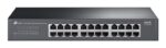 Switch TP-Link LS1024G a 24 porte RJ45 da 1 Gbps - Non gestito - Plug and Play - Supporta QoS - Silenzioso - Capacità di commutazione fino a 48 Gbps - Alloggiamento in metallo - Colore nero