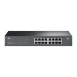 Switch TP-Link LS1016G a 16 porte - Non gestito - RJ45 1 Gbps - Plug and Play - Capacità di commutazione fino a 32 Gbps - Colore: nero