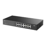 Switch TP-Link LS1016G a 16 porte - Non gestito - RJ45 1 Gbps - Plug and Play - Capacità di commutazione fino a 32 Gbps - Colore: nero - immagine 3