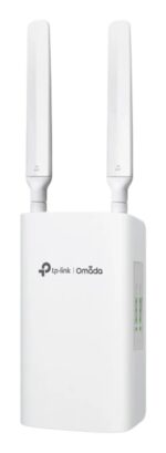 TP-Link Omada ER703WP-4G-Outdoor Router dual-band - Velocità fino a 3 Gbps - 3x1 Gbps WAN/LAN - NanoSIM - VPN - Wi-Fi - Sicurezza avanzata - Antenne esterne - Colore: bianco