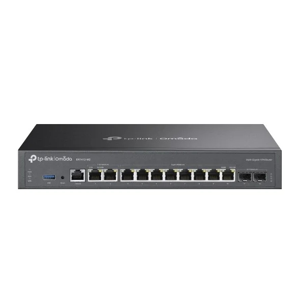 Router TP-Link Omada ER7412-M2 - VPN - 8xRJ45 1 Gbps - 2xRJ45 2
