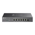 Router TP-Link Omada ER707-M2 Gigabit - VPN - 4xRJ45 1 Gbps - 2xRJ45 2,5 Gbps - SFP da 1 Gbps - USB - Bilanciamento del carico - Gestione centralizzata nel cloud - Colore: nero - immagine 3