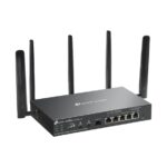 TP-Link Omada ER706WP-4G Router dual-band con NAT - WiFi fino a 3 Gbps - Ethernet - VPN - SFP da 1 Gbps - WAN da 1 Gbps - 4 porte LAN da 1 Gbps - Bilanciamento del carico - Antenne rimovibili - Colore nero - immagine 4